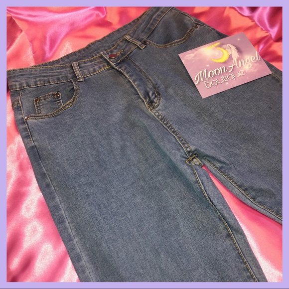 💘TALL 41” Stacked Denim Jeans💘 - Picture 6 of 14